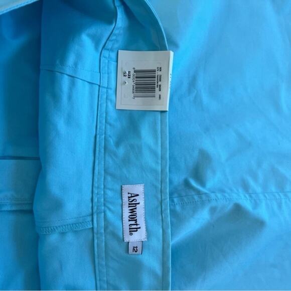 NWT Ashworth Activewear Golf Tennis Skort Blue Size 12 - Picture 9 of 12